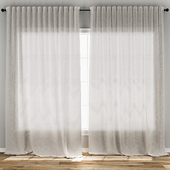 Linen curtain-901