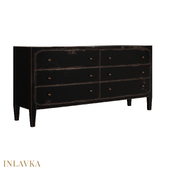 OM American style 6 drawer chest of drawers