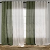 Linen curtain-902