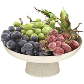 bowl of grapes