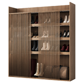 Shoe cabinet with filling 002