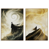 Abstract Painting Frame set 0149