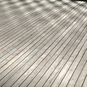 Wooden flooring outdoor 4K