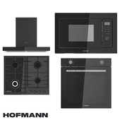 Microwave, Oven, Hob, Hofmann hood