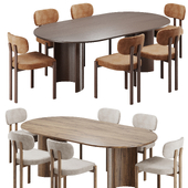 Dinning chair and table108