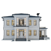 Neoclassical style house