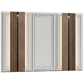 Wall panels in modern classic style 15