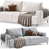 Venue Velvet Sofa By idealbeds