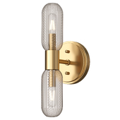 Gold Brass Wall Sconce
