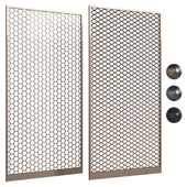 Metal partitions