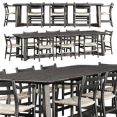 Edu Furniture Dining Set V1 / Набор обеденной мебели
