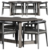 Edu Furniture Dining Set V6 / Набор обеденной мебели