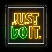 Just Do It Neon Sign