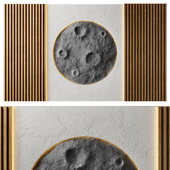 Wall Panel Moon