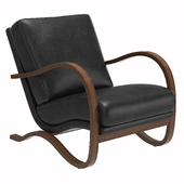 ONE KINGS LANE | Theodore Leather Accent Chair