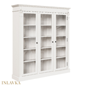 OM Three-door library cabinet in classic style