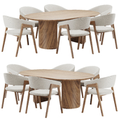 Dinning chair and table set110