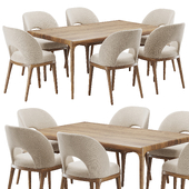 Dinning chair and table115