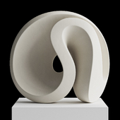 Abstract sculpture by Jan Van Der Laan