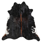 Black and White Cowhide Rug #A28928