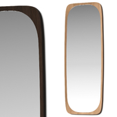 Homary - Mid-Century rectangle mirror