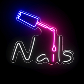 Nails Neon Sign