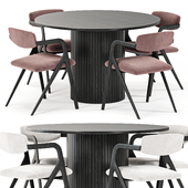 Hill table,Keyko Chair