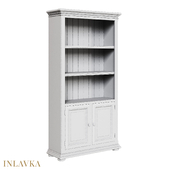 OM Bookcase with doors in Scandinavian style