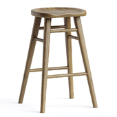 Scandinavian Style Timber Barstool