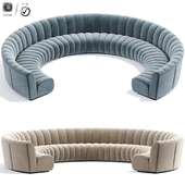 Infinity 42 Piece Upholstered Sectional Sofa