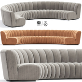 Infinity 28 Piece Upholstered Sectional sofa