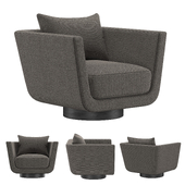 Gemma Fabric Swivel Chair