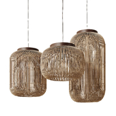 Natural Rattan Hanging Lamp