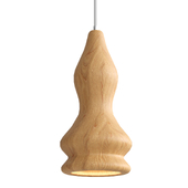 Pendant lamp Blub Wood by Romatti