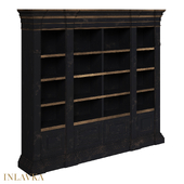 OM Wide bookcase 270 cm in classic style