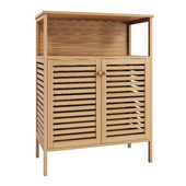 Bathroom Bamboo Storage