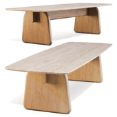 Sutherland Furniture: Arlette - Dining Table