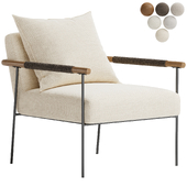 Valencia Linen Atticus Armchair