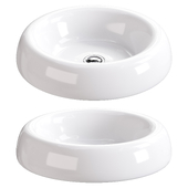 Bathroom Vessel Sink White Porcelain Tranquility