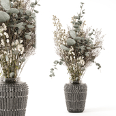 Plants Bouquet Collection In Glass Pots - Set 2452