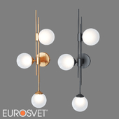 OM Wall lamp with glass shades Eurosvet 50383/3 Volver