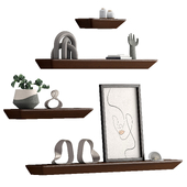 Slim Floating Wall Shelves by Westelm