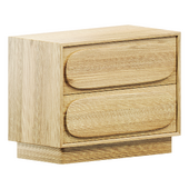 Terrace Oak Nightstand