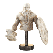 Warrior sculpture