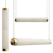 Alabaster Strip Pendant Light