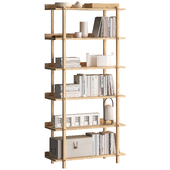 Kari Reol Bookcase high – simple by Bolia