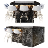 Jack Bar Furniture Set V6 / Набор барной мебели