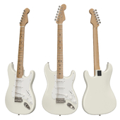Electric guitar style Fender Stratocaster
