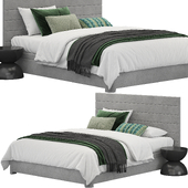 KAYDIAN APPLEBY MARBELLA GRAY OTTOMAN BED