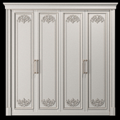 blk wood classical wardrobe art 0023